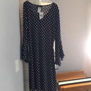 Msk brand jersey dress